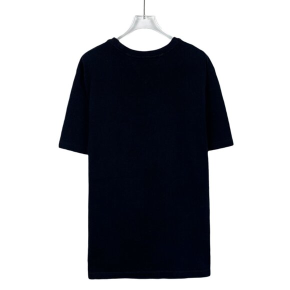 Bottega Veneta Black Cotton Round-Neck Short-Sleeved T-Shirt Size M Made In Ital - Picture 6 of 6